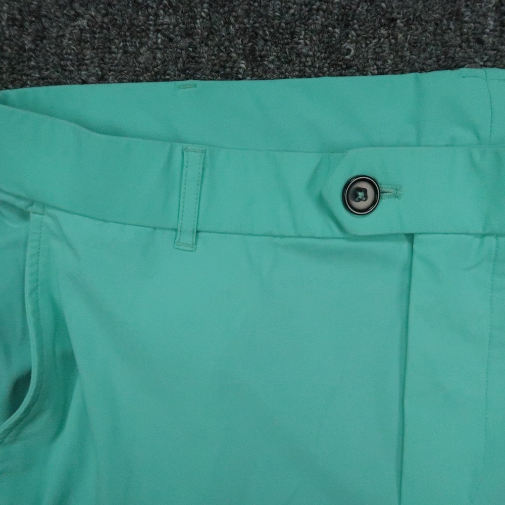 Greyson Pants Mens 35x32 Green Blue Performance Montauk Trouser Golf Straight - Picture 3 of 12